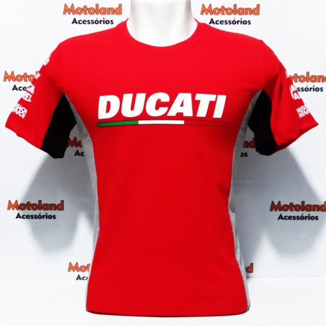 Camiseta Masculina Ducati Corse Panegale Diavel Moto - Foto 2