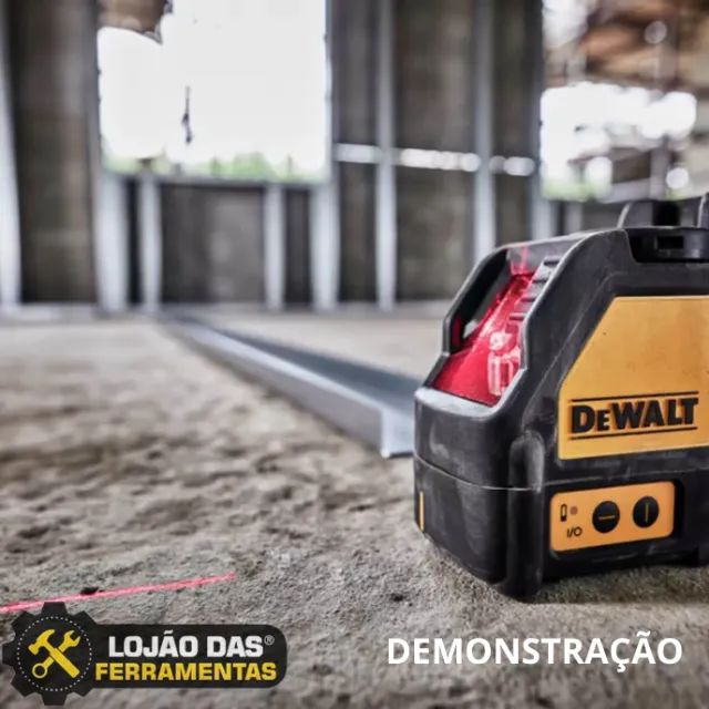 N vel a Laser Vermelho 15 metros Dewalt leiser Nivelador