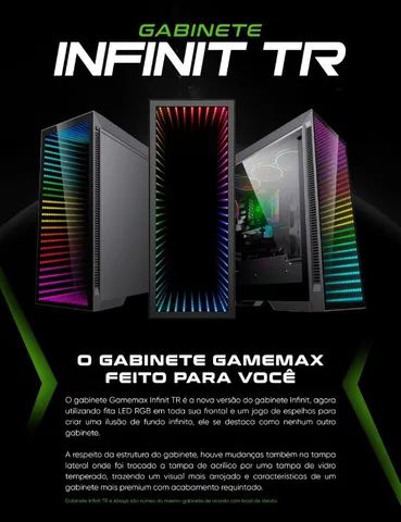 Gamemax - Gabinete Infinit TR White