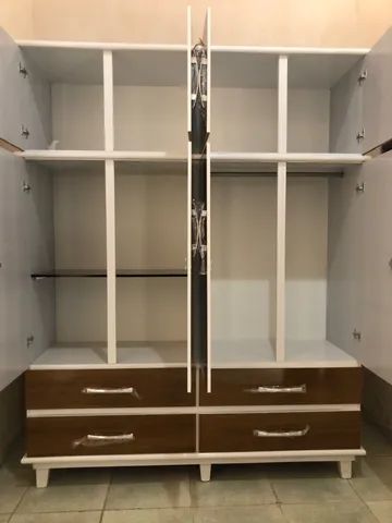 Cuida guarda-roupa casal novo 900$ frete grátis  - Foto 3