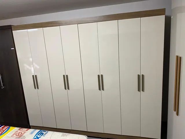 Guarda roupa 8p 100% MDF lis 