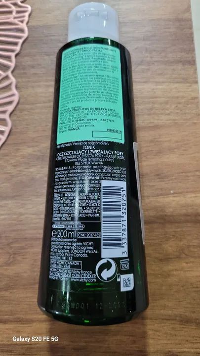 Tônico Adstringente Vichy Normaderm 200ml - Foto 2