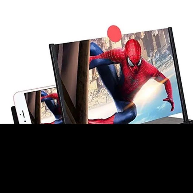 LUPA AMPLIADORA P/TELA DE CELULAR DOBRÁVEL TELA 3D 10 POLEGADAS. PRETA<br> - Foto 5