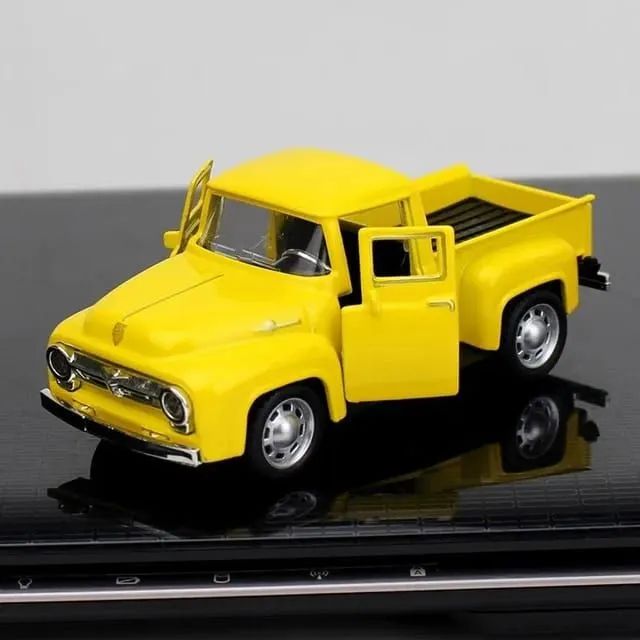 Carro miniatura Retro Ford Car Model, de metal