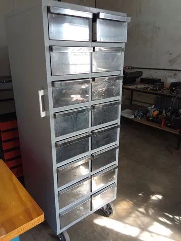 Armário organizador ( ferramentas/ diversos) usado - Foto 2