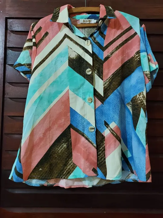 Camisa estampada feminina