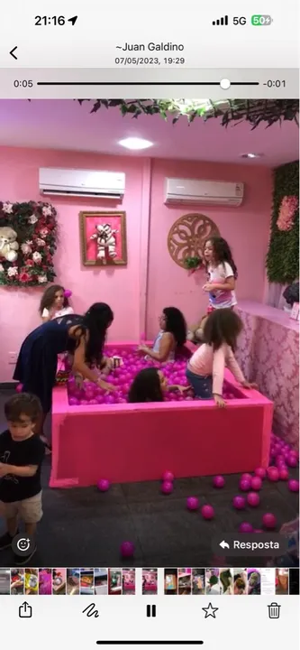 Vendo ou troco piscina de bolinhas