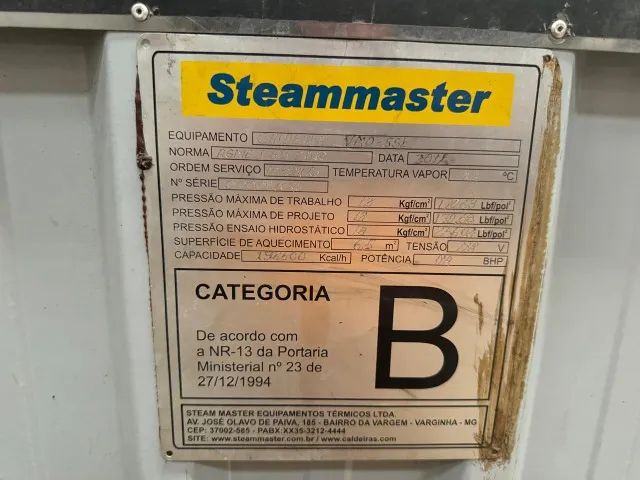 Caldeira a gás e óleo Steam master Vmo-s - Foto 3