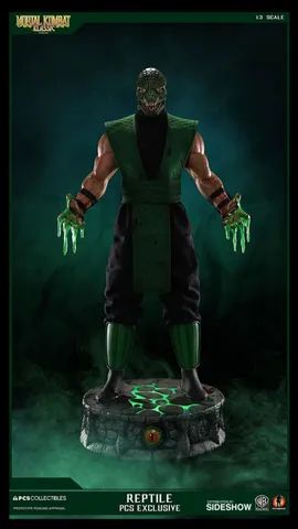 Reptile Mortal Kombat 1/3 PCS Exclusivo Sideshow - Foto 4