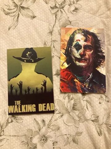 Dupla Quadrinhos mdf coringa e the walking dead