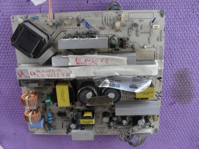 Tv  lg 42 lc4r placas 