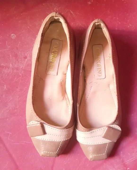 Vendo 2 sapatos Couro Fino  - Foto 3