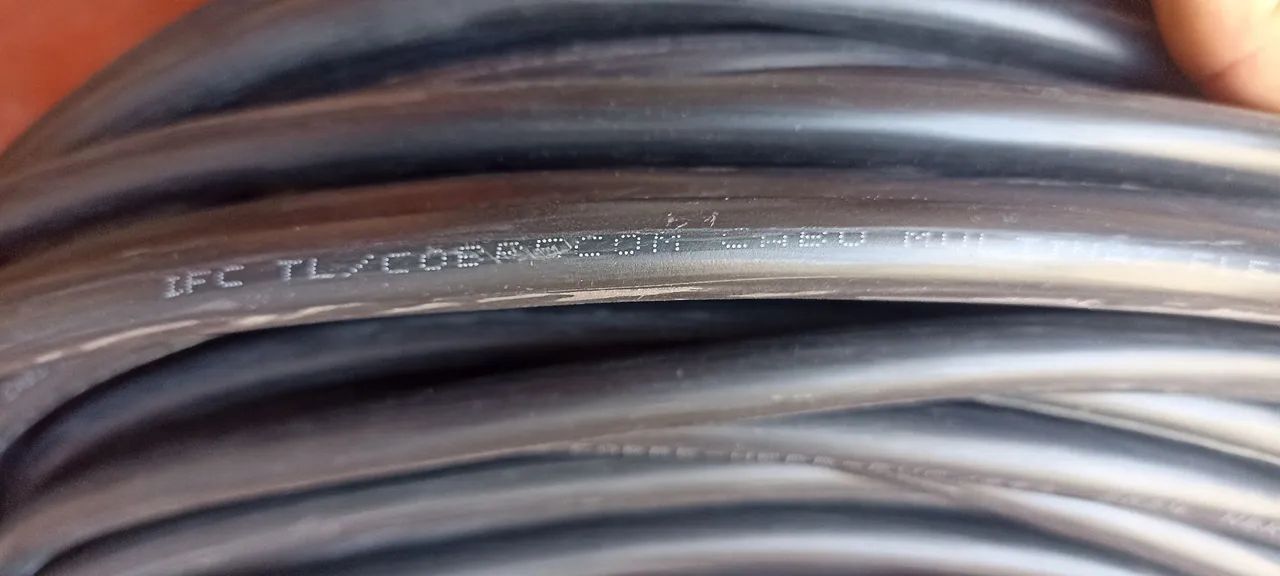 Extensão de 4 fios de 2 e meio encapado com 50 metros  - Foto 2