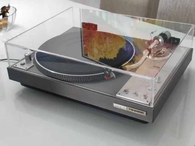 Tampa em Acrílico para Toca-Discos Polyvox TD5000
