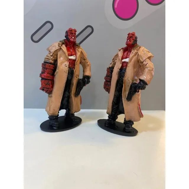 Boneco Hellboy Filme miniatura em Resina