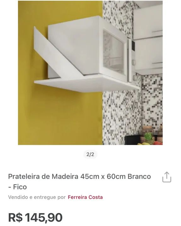 Prateleira para Micro-ondas