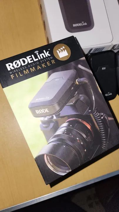Microfone de Lapela Rodelink Film Maker