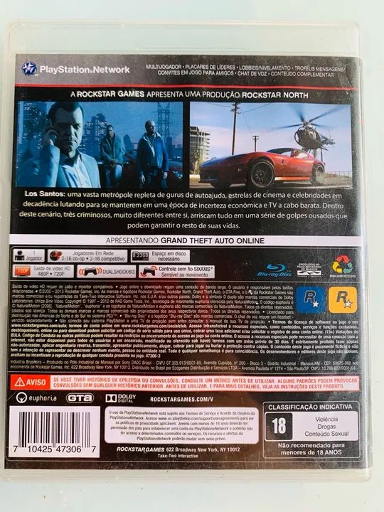 Grand Theft Auto V - PS3 - Foto 3