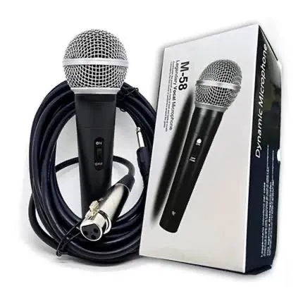 Microfone m58 profissional