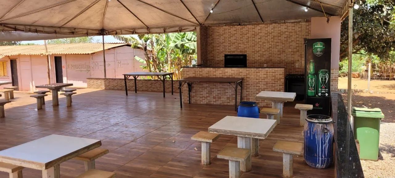 CHÁCARA NO RECANTO 3 PISCINAS, CHURASQUEIRA, CAMPINHO,FOGÃO.  - Foto 12