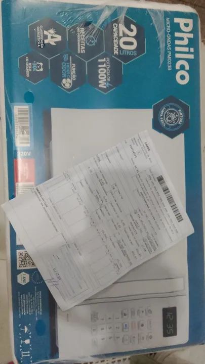 Micro-ondas Philco 20 Litros 1100W PM023B - Foto 2