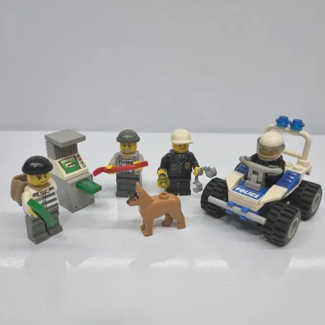 Lego City 7279 Coleção de minfiguras da Polícia (original) - Foto 2