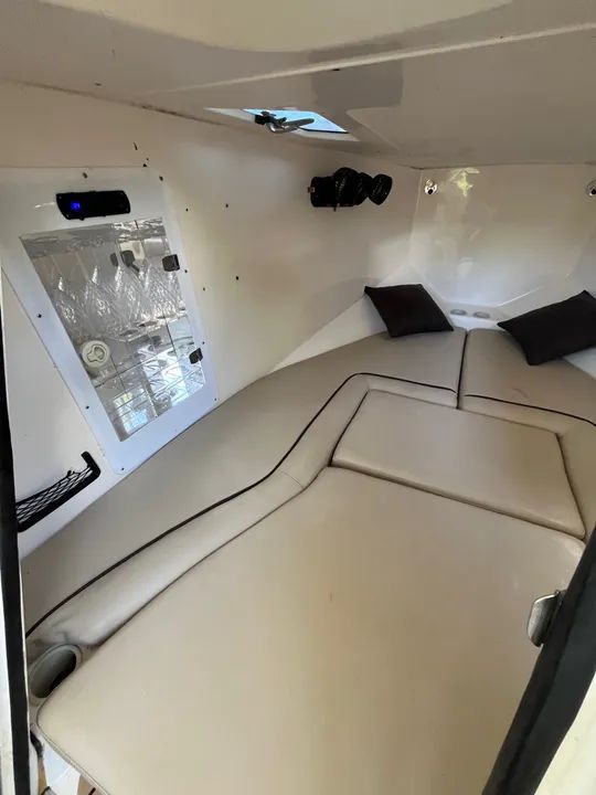 Lancha Ventura Cabin Comfort 215 - 22 Pés - Cabinada - Impecável - Revisada - Foto 12