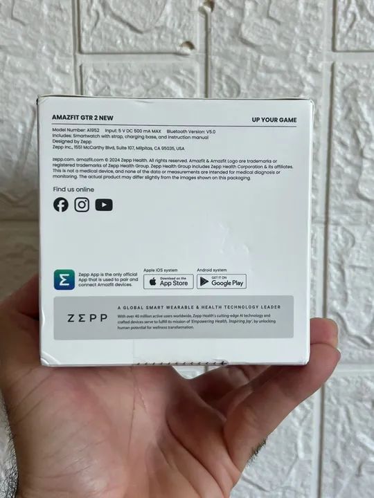 Smartwatch AmazFit GTR 2 (New) (2024) GPS, Alexa, Bluetooth Phone Call e Music Playback - Foto 4