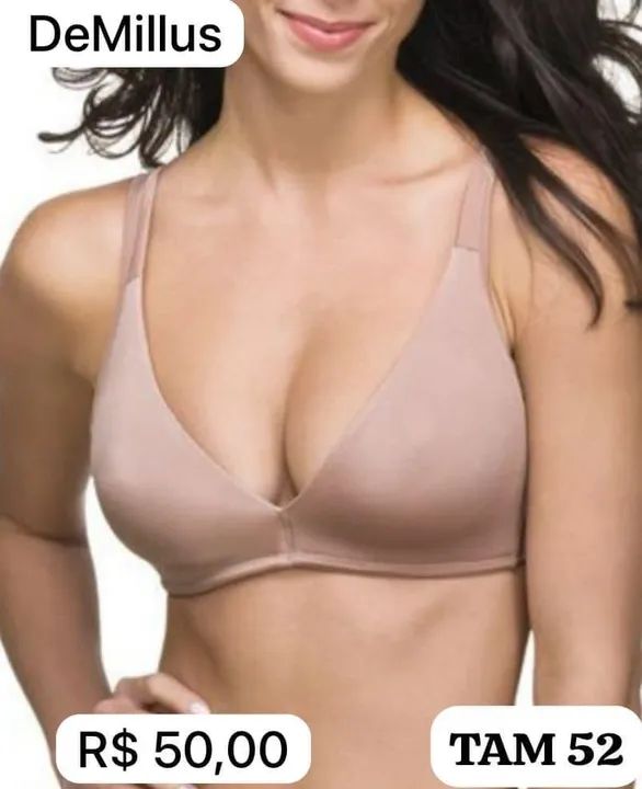 Sutiãs Lycra Reforçados Plus size - Foto 2