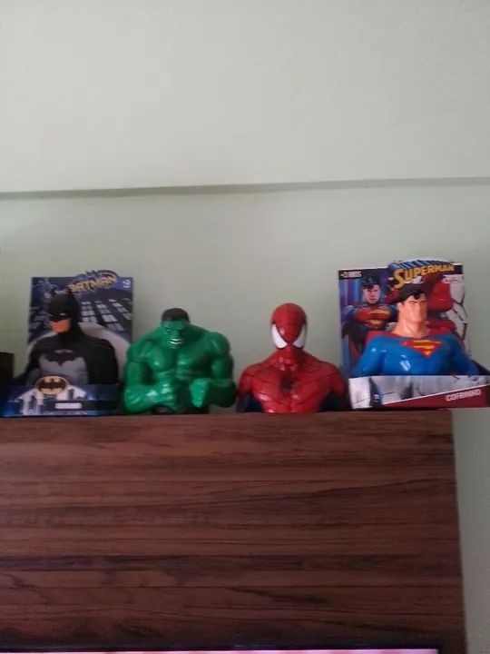 Cofre super heróis preço de uma peça