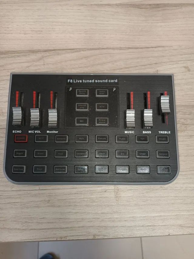 Sound card e microfone live - Foto 2