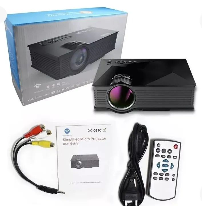 Mini projetor Led 1200 lumens - Foto 4