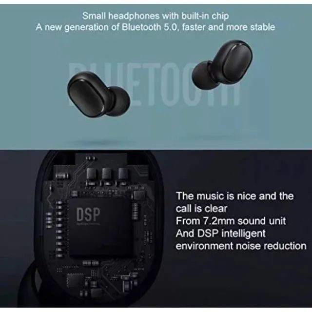 Fone De Ouvido Sem Fio Bluetooth 5.0 Estéreo - Foto 3