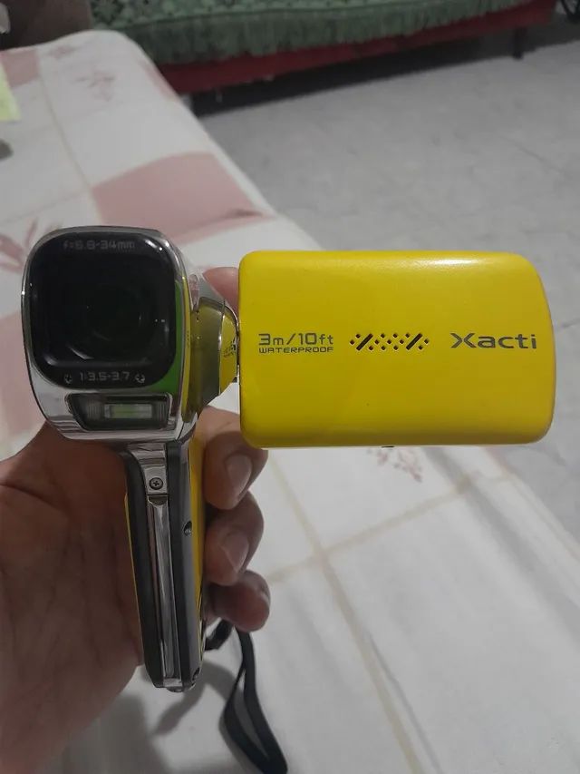 Câmera fotográfica Sanio a prova d'água 