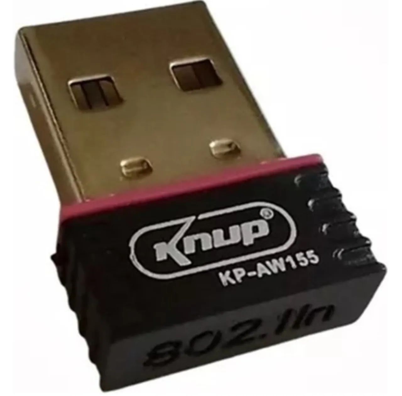 Adaptador Wireless Usb Nano Wi-fi 2.4ghz Knup Kp-aw155 - Foto 2