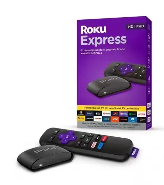Roku Express - Streaming de alta qualidade