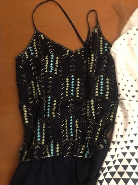 Lote com 3 lindos vestidos de festa 14/16 anos  - Foto 4