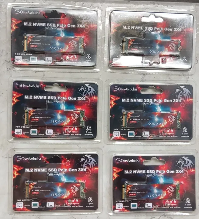 SSD M.2 NVMe Sombolist de 128GB