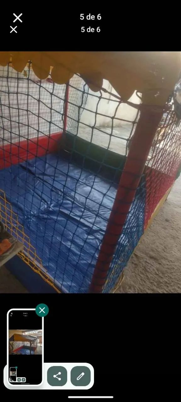 Piscina de bolinhas 2 por 2 metros - Foto 5