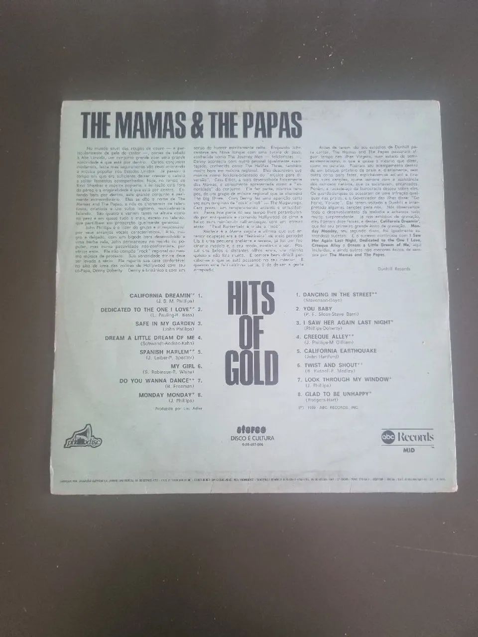 Vinil Mamas And Pappas - Foto 2