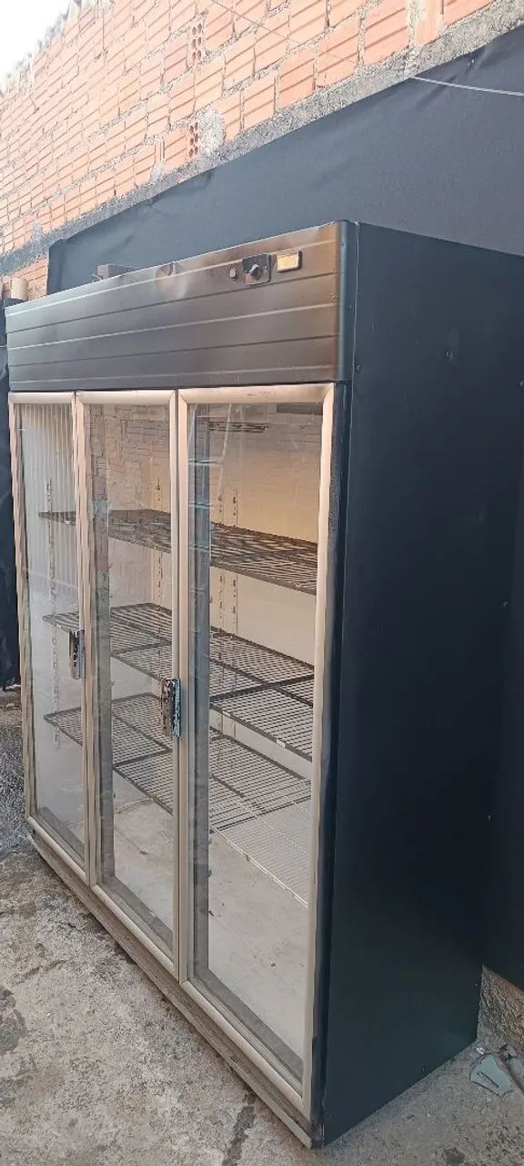 Geladeira/Freezer Comercial com 3 Portas de Vidro - Foto 5