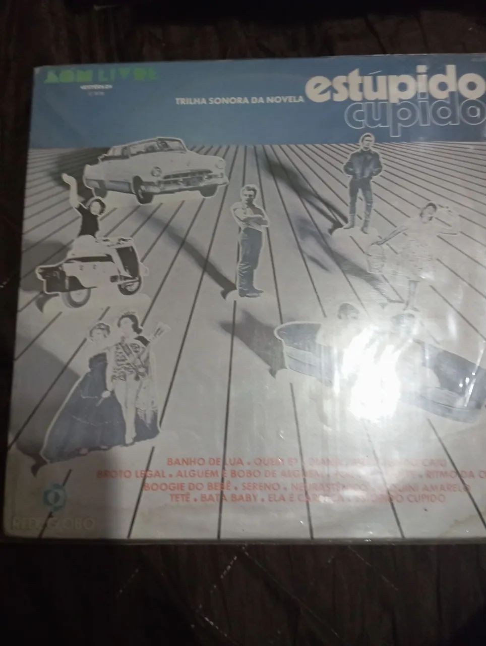 LP da novela estupido cupido nacional