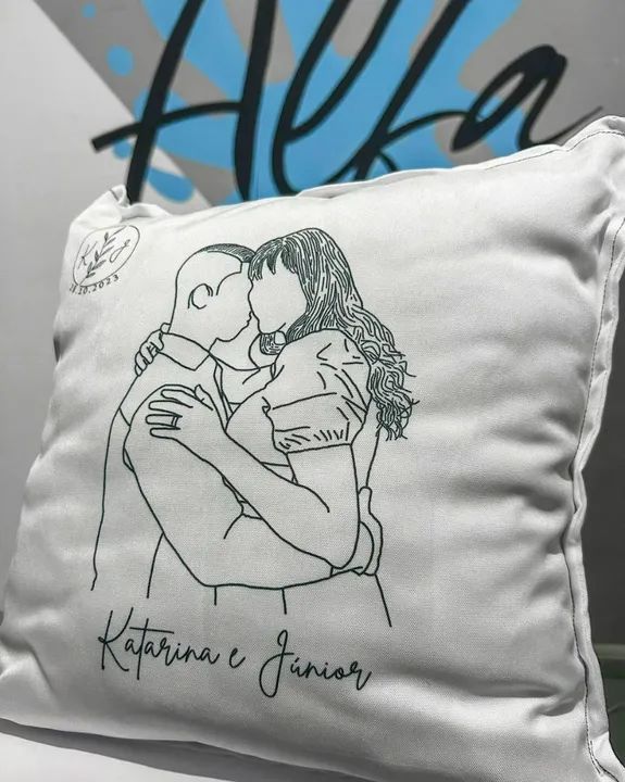 Almofada Personalizada para Casais