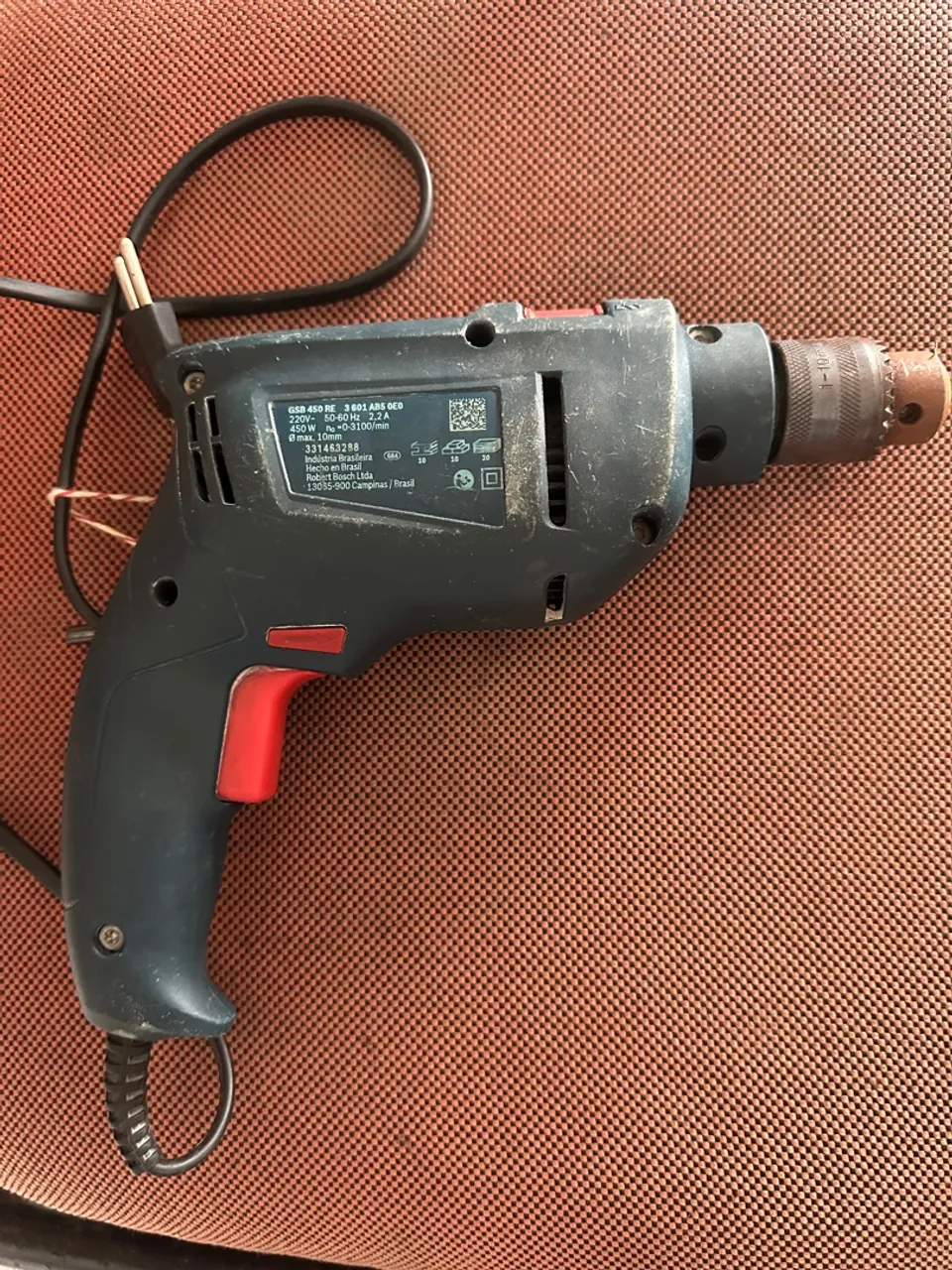 Furadeira Bosch GSB 450 RE - 220V