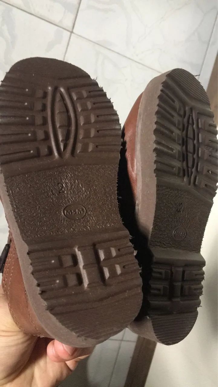 Sapatos Infantis Marrom