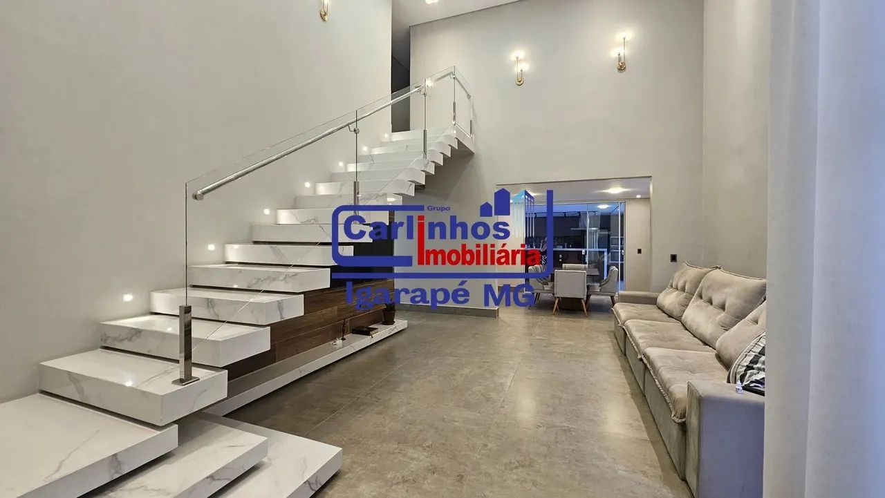 Casa com 3 quartos, sendo 2 suítes com PISCINA AQUECIDA no Condomínio Portal Igarapé -Igar - Foto 5