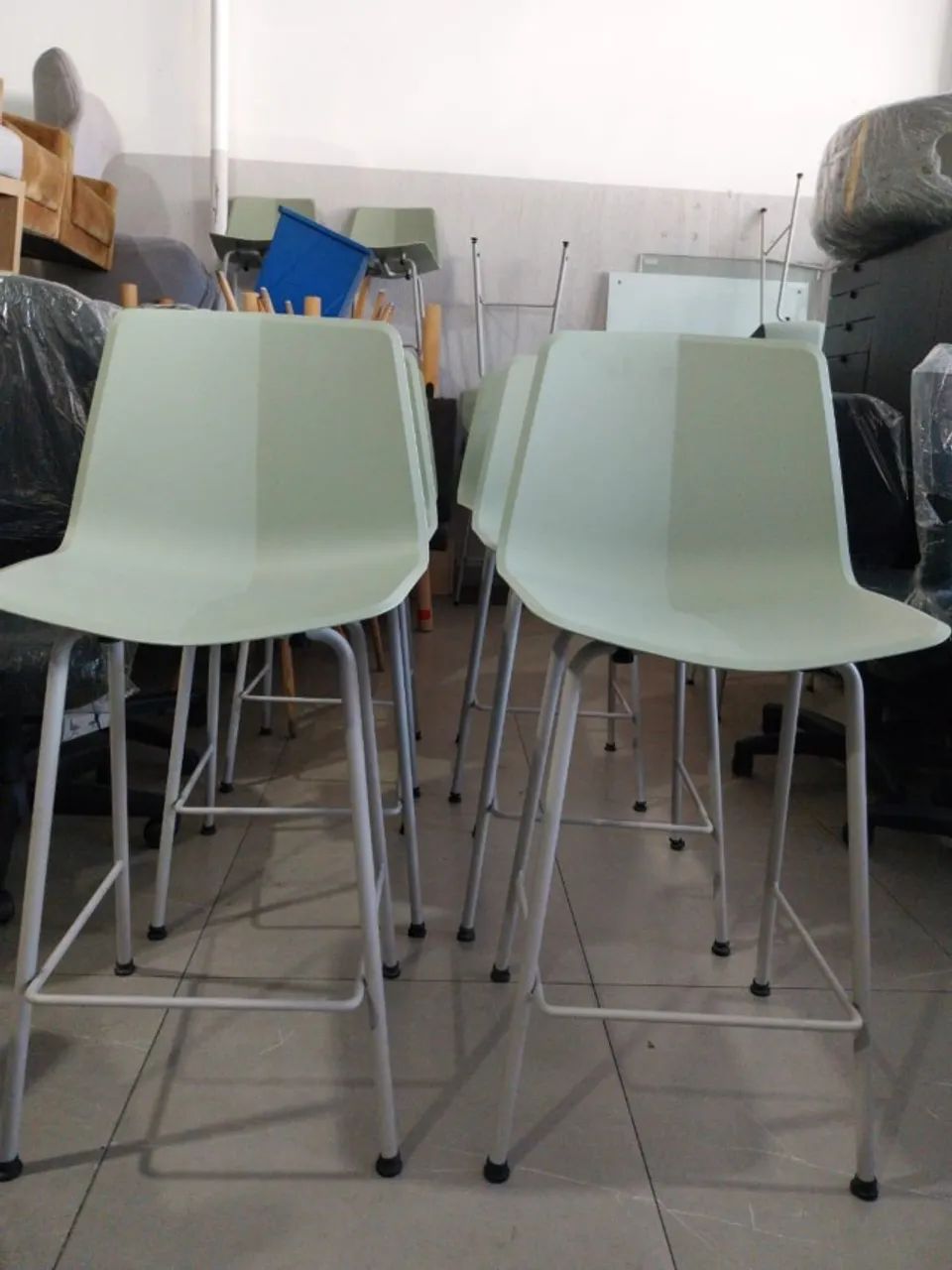 Banqueta Alta de Escritório - Foto 4