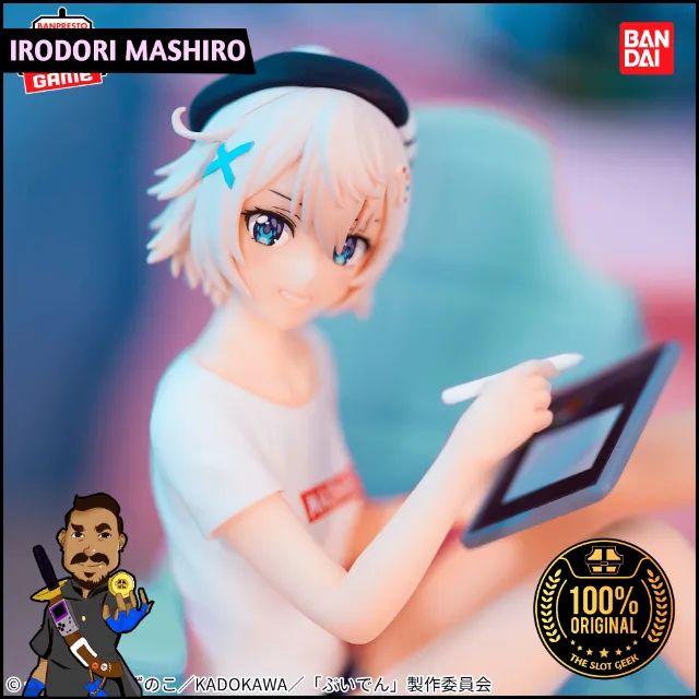 Action Figure Irodori Mashiro - ORIGINAL BANDAI - Vtuber Legend - Foto 4