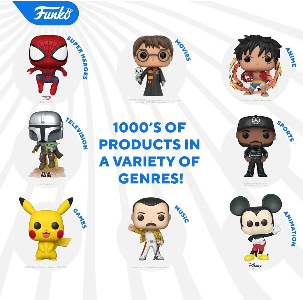 Funko Bitty Pop! Star Wars - Kit 4 Figuras + Prateleira - Foto 3