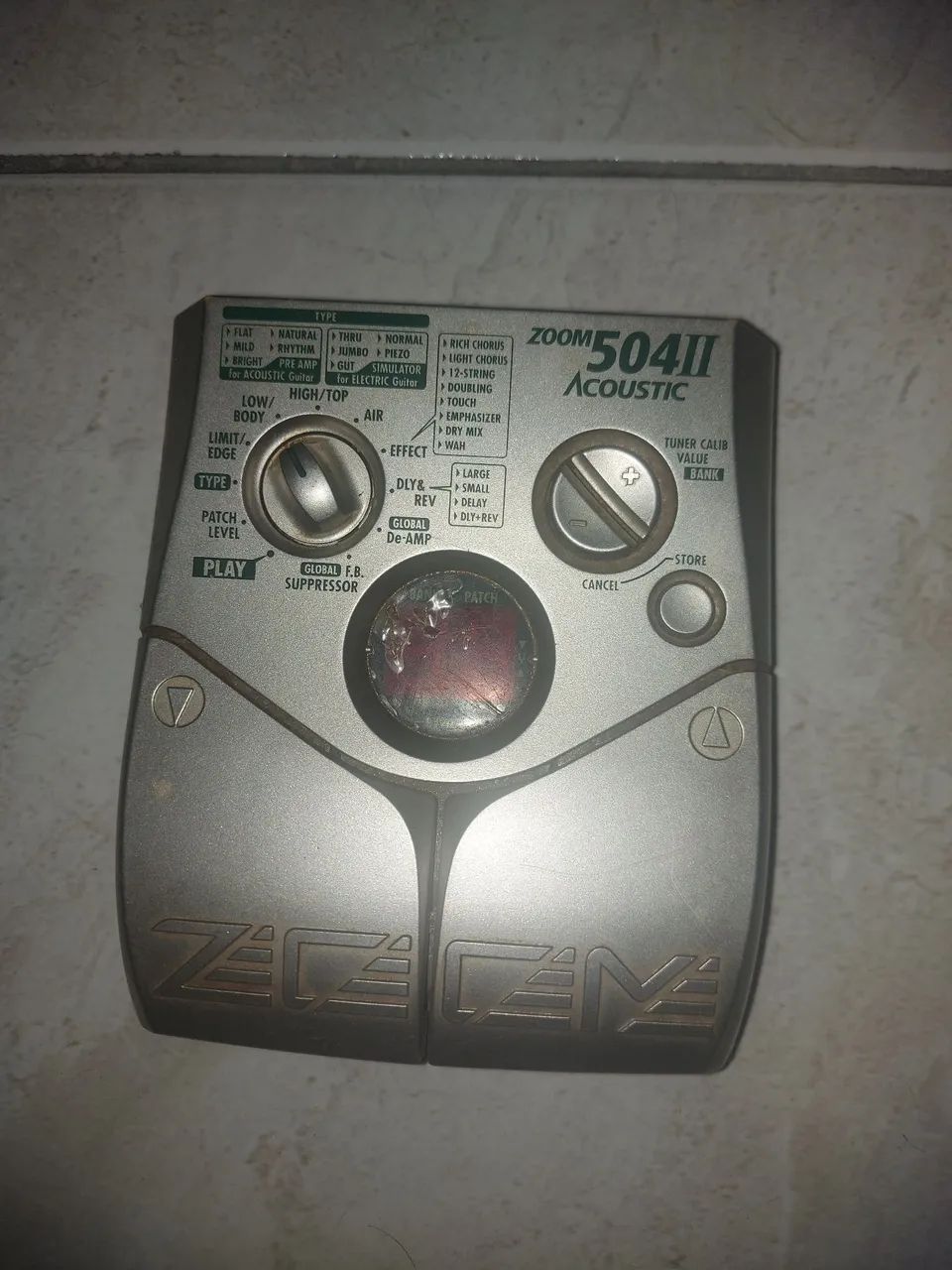 Zoom 504III Acoustic - Multi-Efeitos Baixei o $ 
